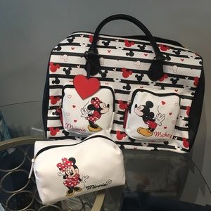 Mickey and Minnie travel bag brand new